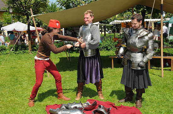 2011 kamen die Foetibus Ritter aus Füssen (©Foto: Marikka-Laial Maisel)